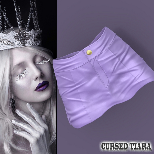 Lilac Button Skirt Legacy