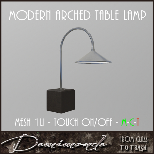 [CYN] Modern Arched Table Lamp