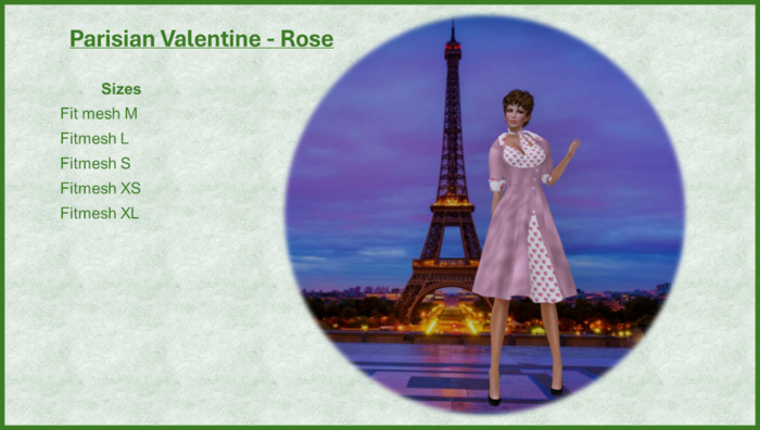 Paris Valentine Rose