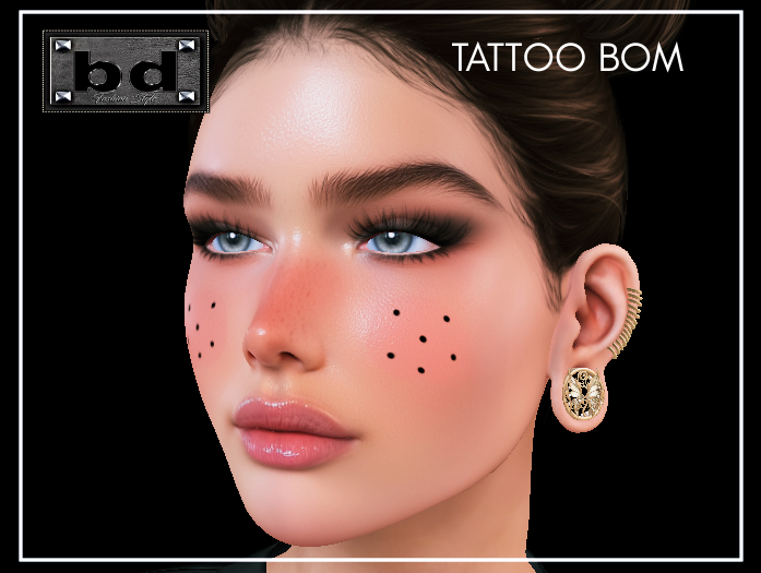 [bd TATTOO] SAO JOAO PINTINHAS ROSTO LEL EVOX BOM 3  UNPACK