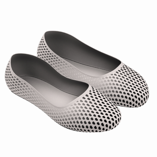 WHITE NET BALLERINA/WATER SHOES (ADD)