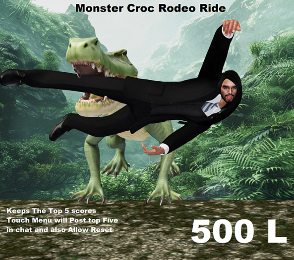 Monster Croc Rodeo Ride 2025