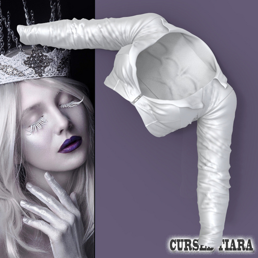 White Zipped Jacket LaraX