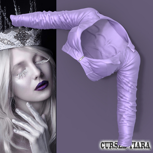 Lilac Zipped Jacket Waifus