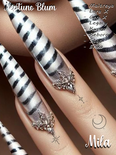NB*  MILA NAILS STILETTO