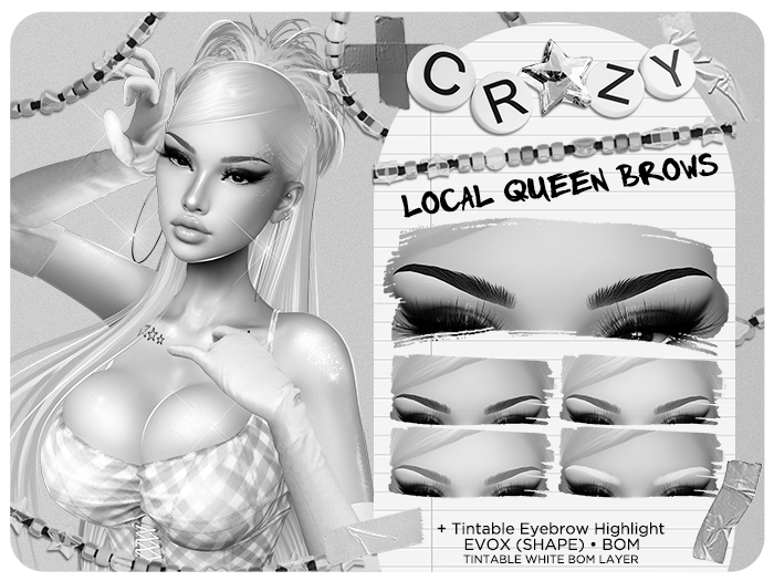 ! CRAZY ! Local Queen Brows + Highlight DEMO