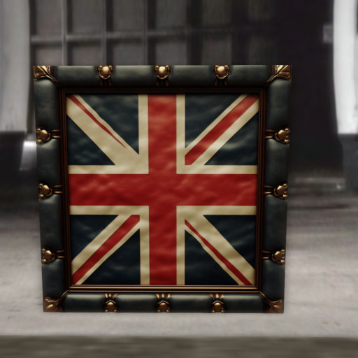 (SD) - British Ottoman  3 - Footstool