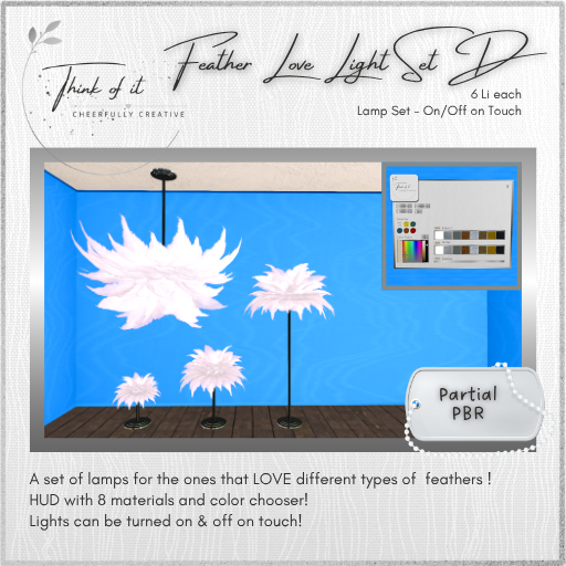 {ToI} Feather Love Light Set D - Decor