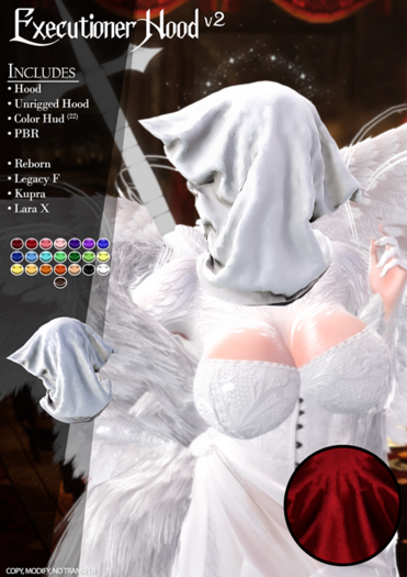 FK* Executioner Hood v2 ☾☾Reborn☽☽