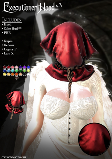 FK* Executioner Hood v3 ☾☾Reborn☽☽