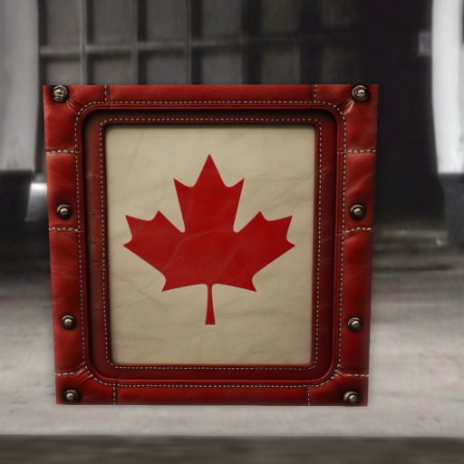 (SD) - Canadian Ottoman  1 - Footstool