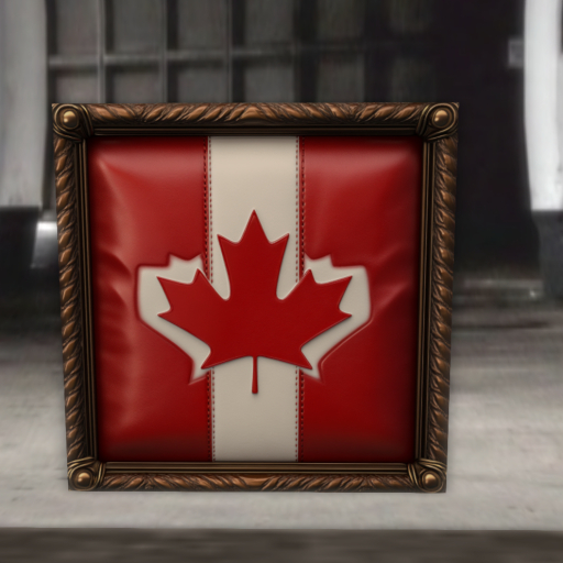 (SD) - Canadian Ottoman  2 - Footstool