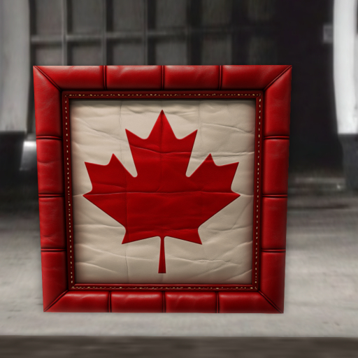 (SD) - Canadian Ottoman  3 - Footstool