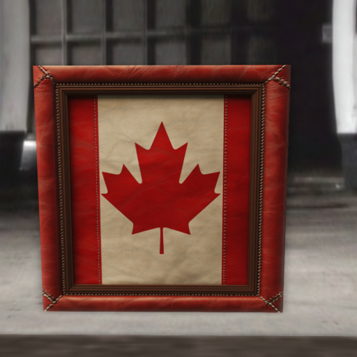 (SD) - Canadian Ottoman  4 - Footstool