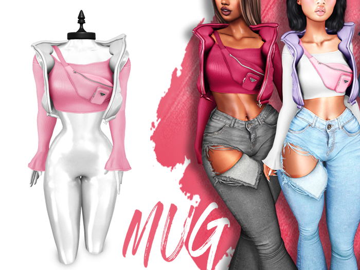 Mug - Mimi Vest Top - Pink
