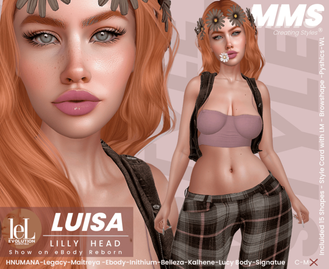 MakeMyShape-Luisa-Lel Lilly-Nhumana-Nhuma-Legacy-Perky-Bomshell-LaraX-PetiteX-Reborn-Kupra-Khara-GenX-Lucy-Alice-Erika