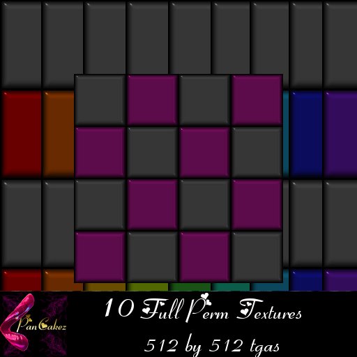 *PCz* Checkered Tile Textures- Dark