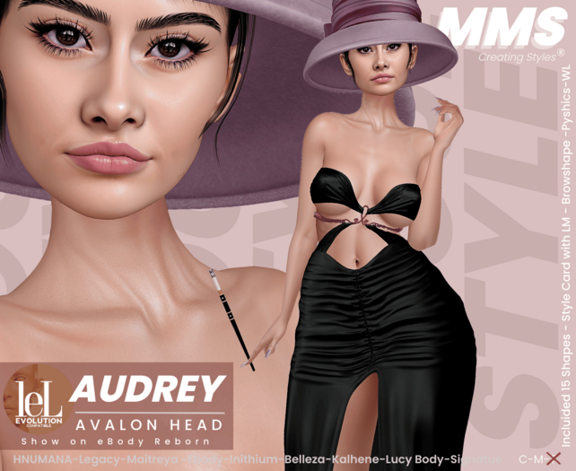 MakeMyShape-Audrey-Lel Avalon-NHUMANA-Nhuma-Legacy-Perky-Bomshell-LaraX-PetiteX-Reborn-Kupra-Khara-GenX-Lucy-Alice-Erika