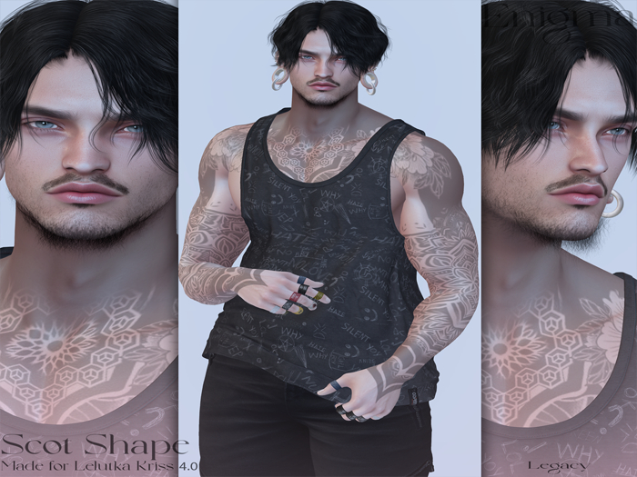 {Enigma} Scot Shape Lelutka Kris 4.0