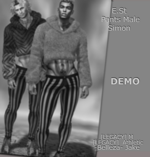 E.St Pants Male. Simon Demo