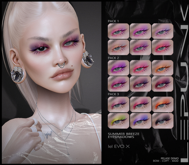 FATPACK [ LePunk ] Summer Breeze Eyeshadows  [ADD]