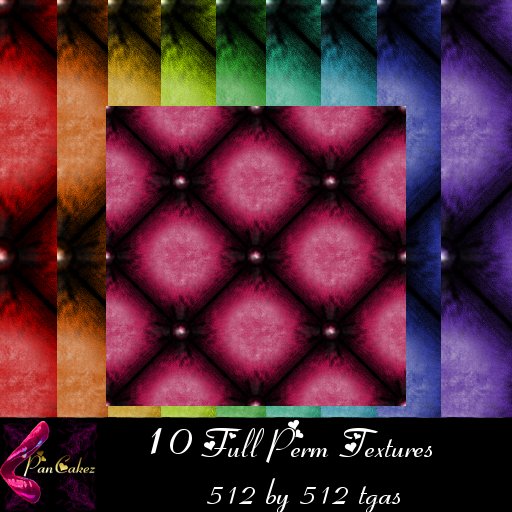 *PCz* Domed Leather Textures