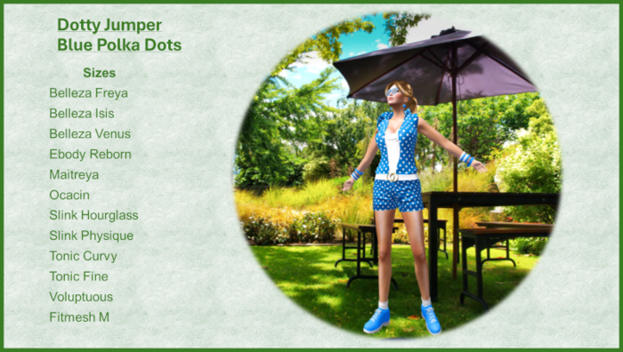 Dotty Jumper - Blue