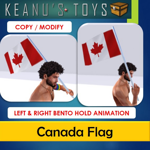 Canadian Flag with Bento Hold