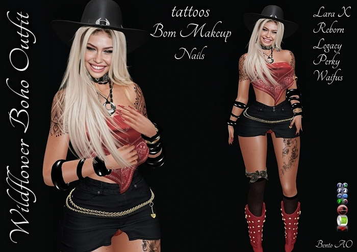 WILDFLOWER BOHO OUTFIT