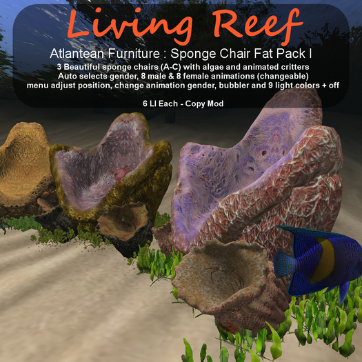 Inochi Reef - Atlantean - Sponge Chair Fatpack I