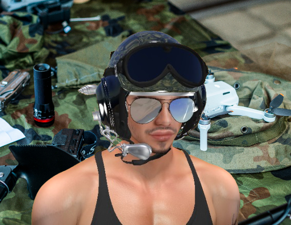 Us Army Helmet Model Tactical Radio V 1.3 Add-it
