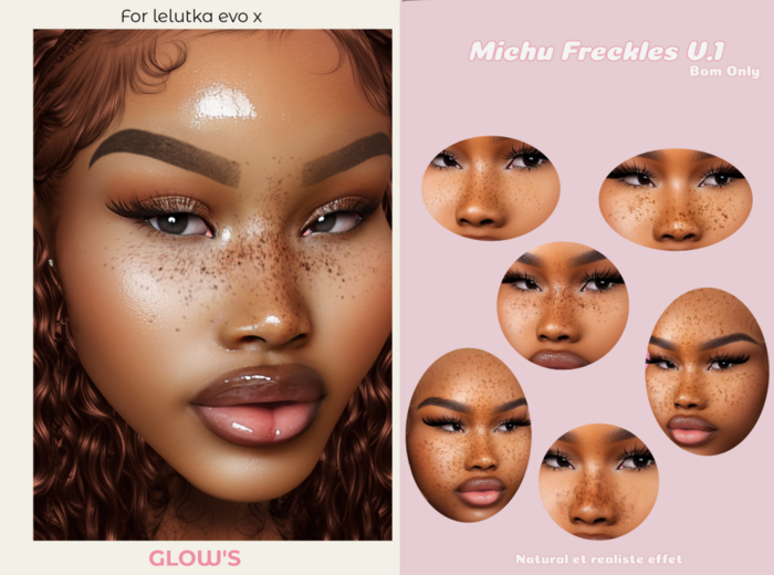 GLOW'S-MICHU FRECKLES EVO X