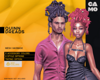 CAMO - Quinn Dreads - FATPACK