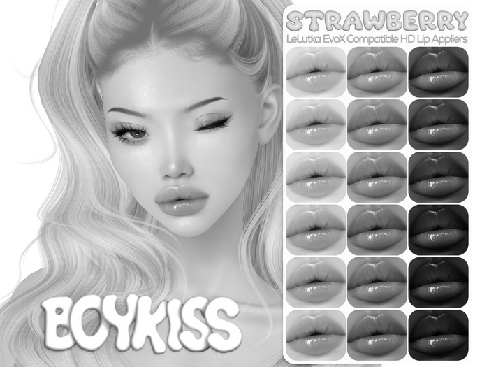 BOYKISS - STRAWBERRY Lips / DEMO