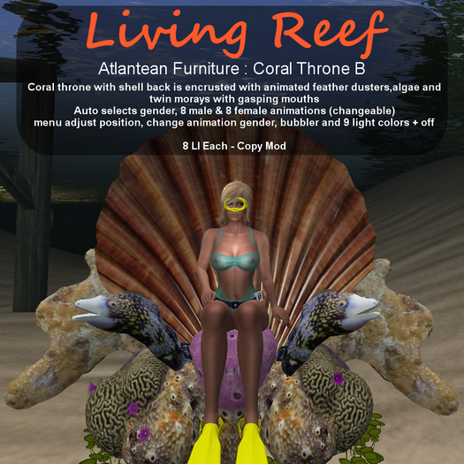 Inochi Reef - Atlantean - Coral Throne B
