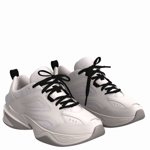 Resizable BLACK String Sneaker SHOES (ADD)