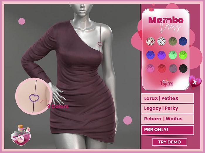 [LOVE POTION] Mambo Dress - FATPACK