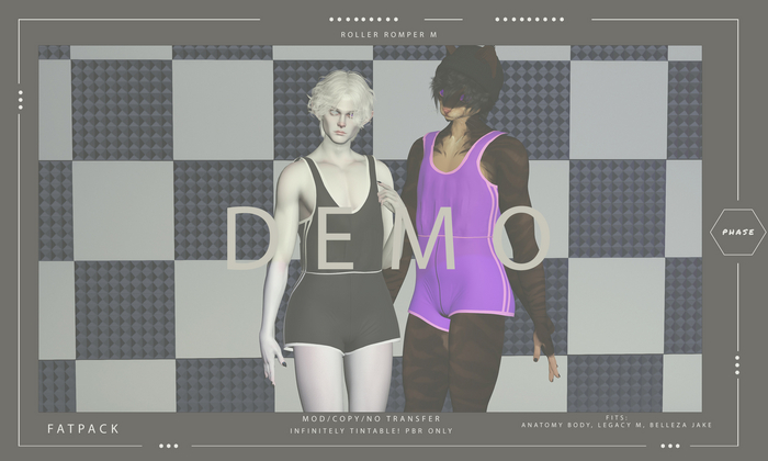 PHASE - Roller Romper M DEMO
