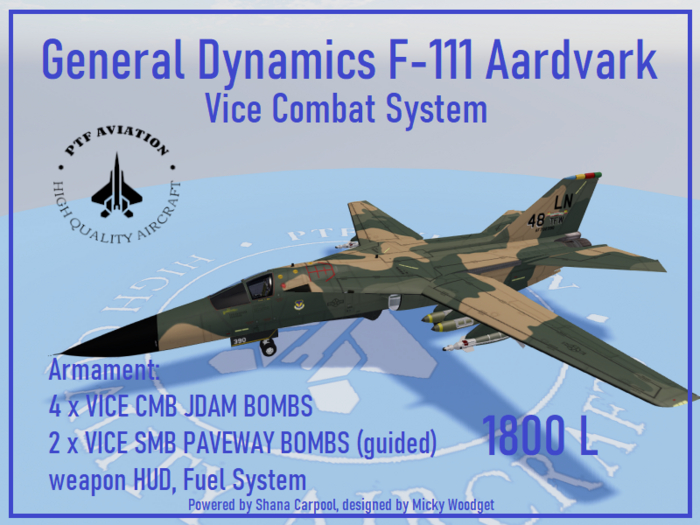 PTF -  F-111 Aardvark v. 1.0