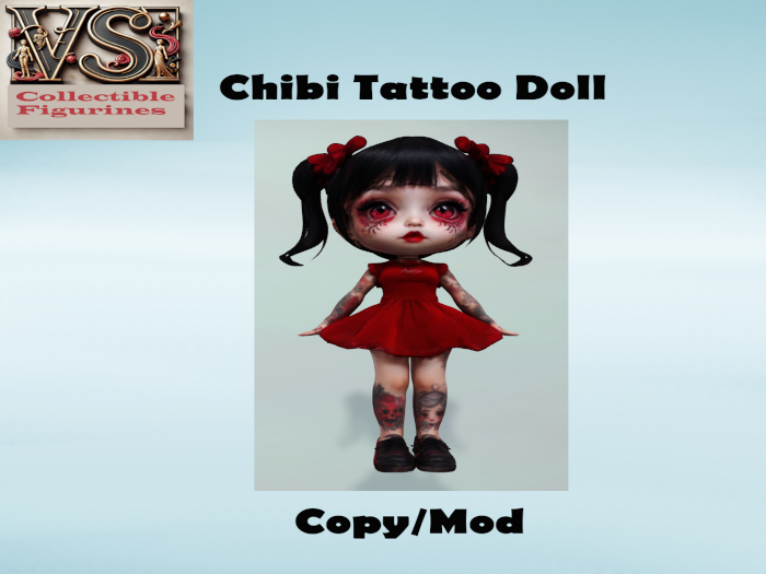 Chibi Tattoo Doll Boxed