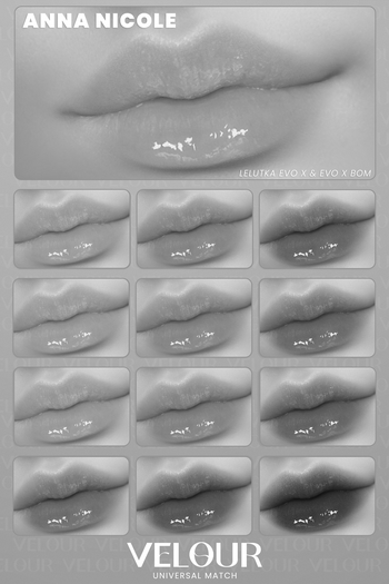 VELOUR "ANNA NICOLE" FADED LIPSTICK DEMO
