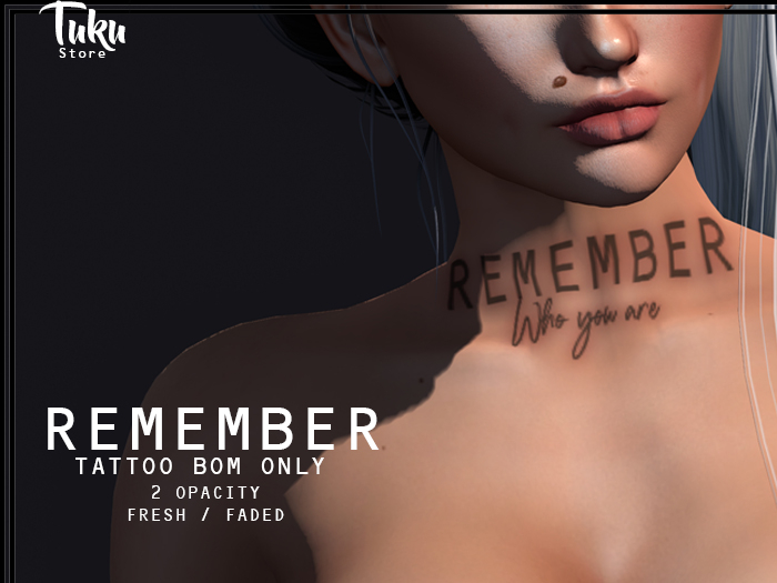 .: Tuku~Remember Tattoo :.