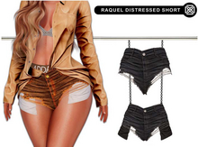 Addams - Raquel Distressed Short #29