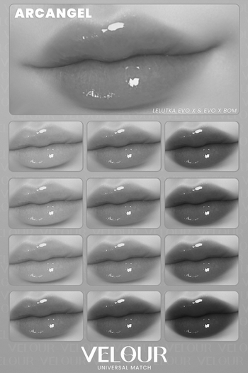 VELOUR "ARCANGEL" FADED LIPSTICK DEMO
