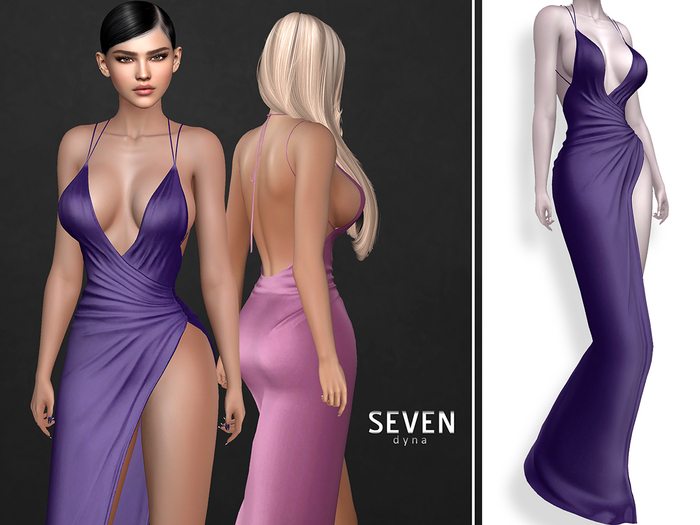 SEVEN - Dyna Dress (purple)