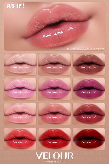 VELOUR "AS IF!" LIPSTICK