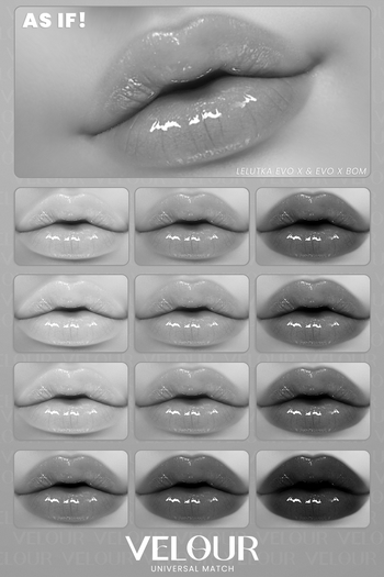 VELOUR "AS IF!" LIPSTICK DEMO