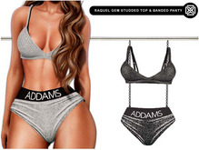 Addams - Raquel Gem Studded Top & Banded Panty #29