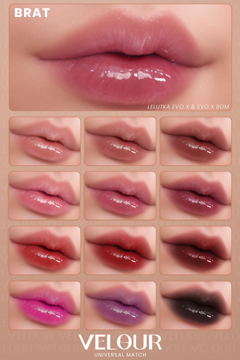 VELOUR "BRAT" FADED LIPSTICK