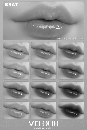 VELOUR "BRAT" FADED LIPSTICK DEMO